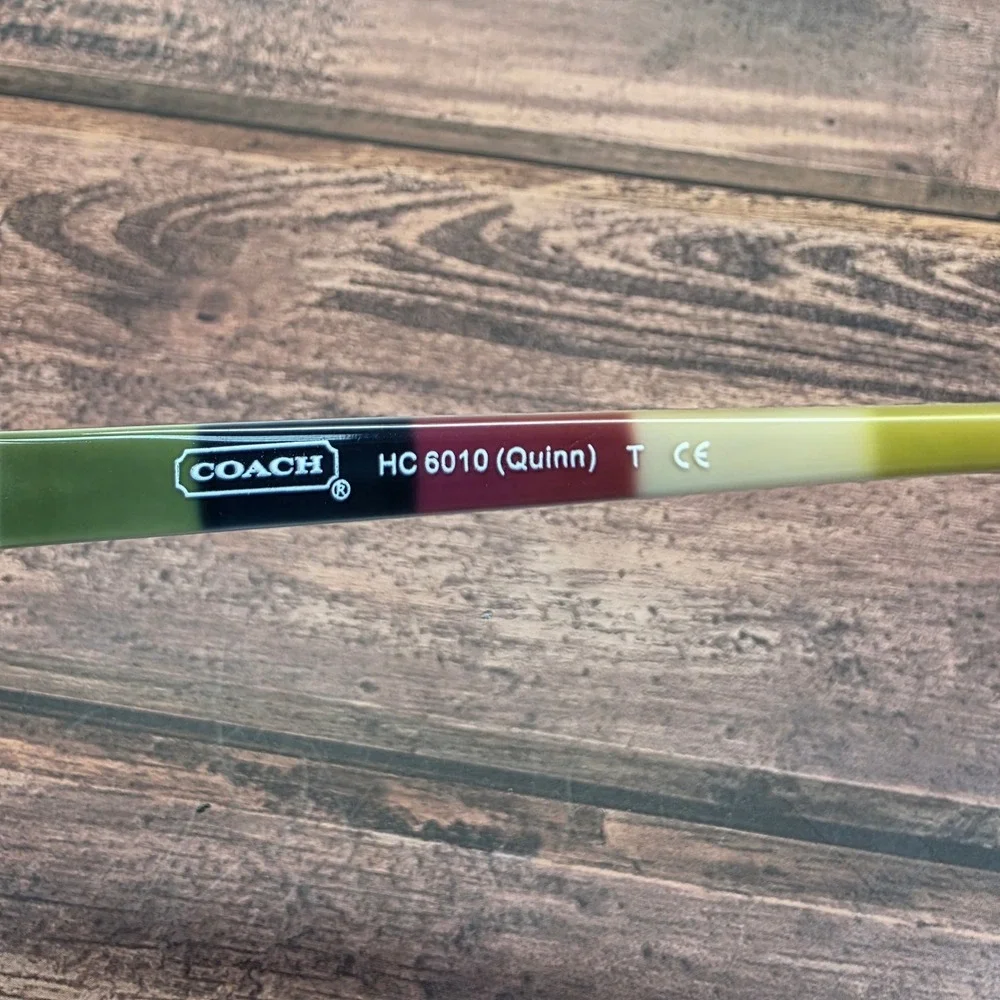 Coach Quinn HC 6010 5057 Spotty Tortoise Eyeglass Frames Womens 50-16-135